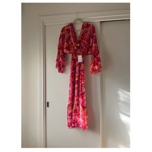 NWT MISA Los Angeles Shadi Dress in Floral Burst (Retail: $343)